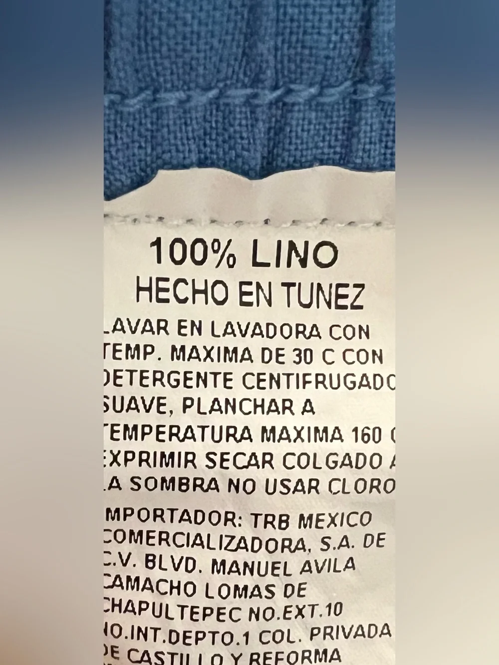 Vilebrequin 100% Linen Cargo Pants XXL Blue Drawstring Resort Coastal Luxury